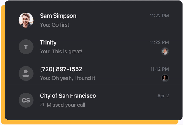 See who's typing in a shared number.gif