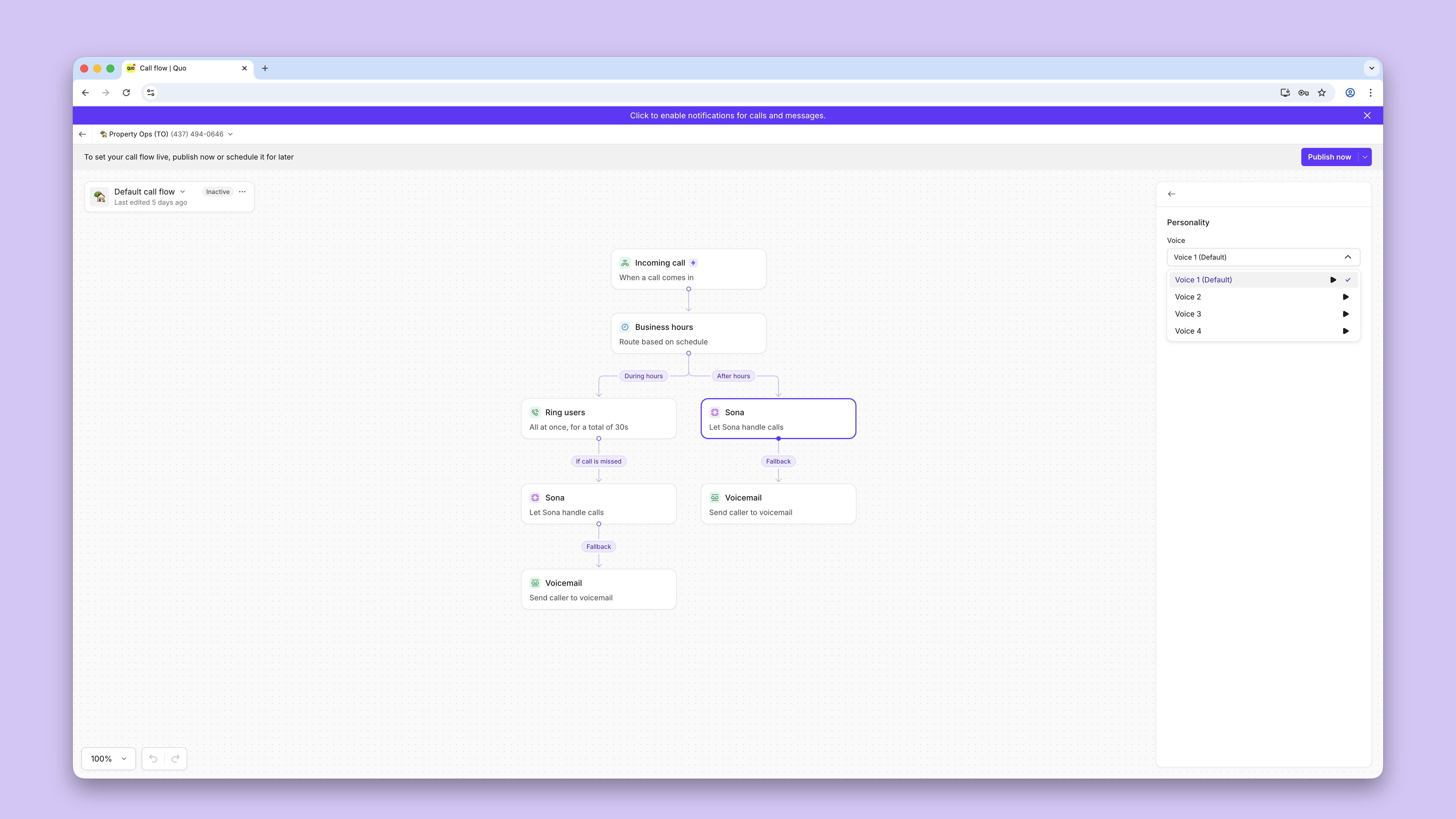 Sona setup and configuration - Quo Resource Center