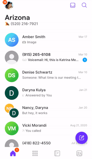 Activation de Ne pas déranger dans l’app mobile Quo