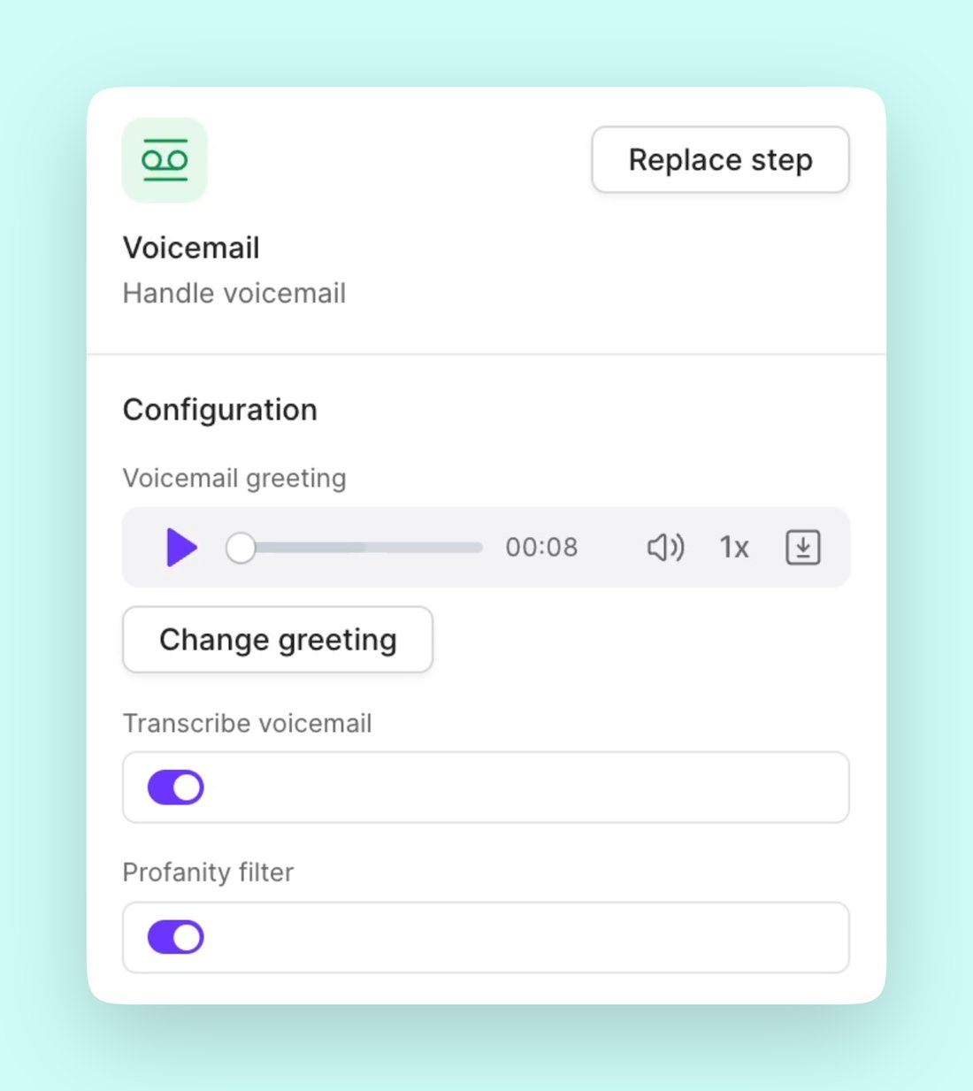 Voicemail - Quo Resource Center