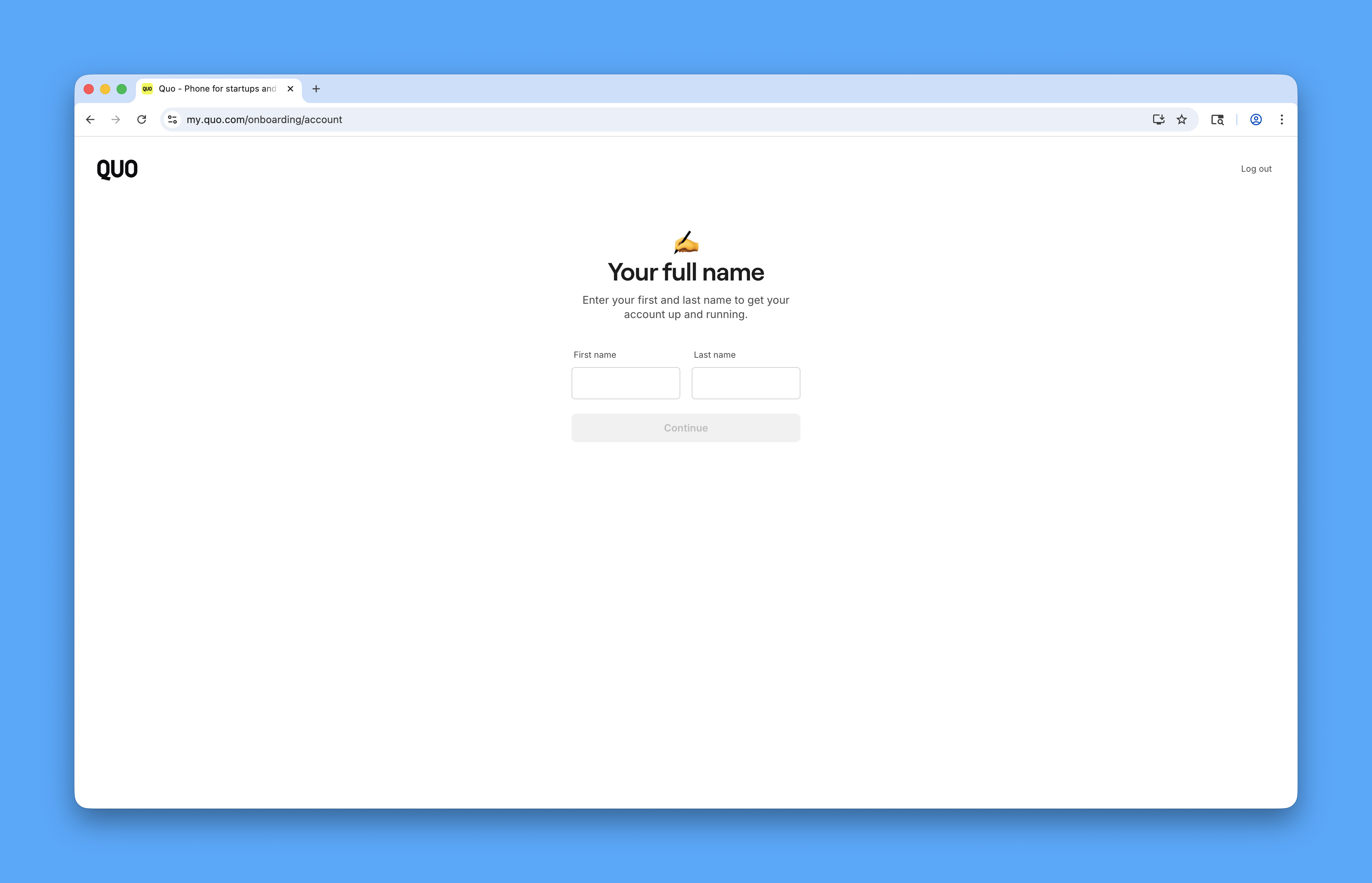 Join an existing workspace - Quo Resource Center