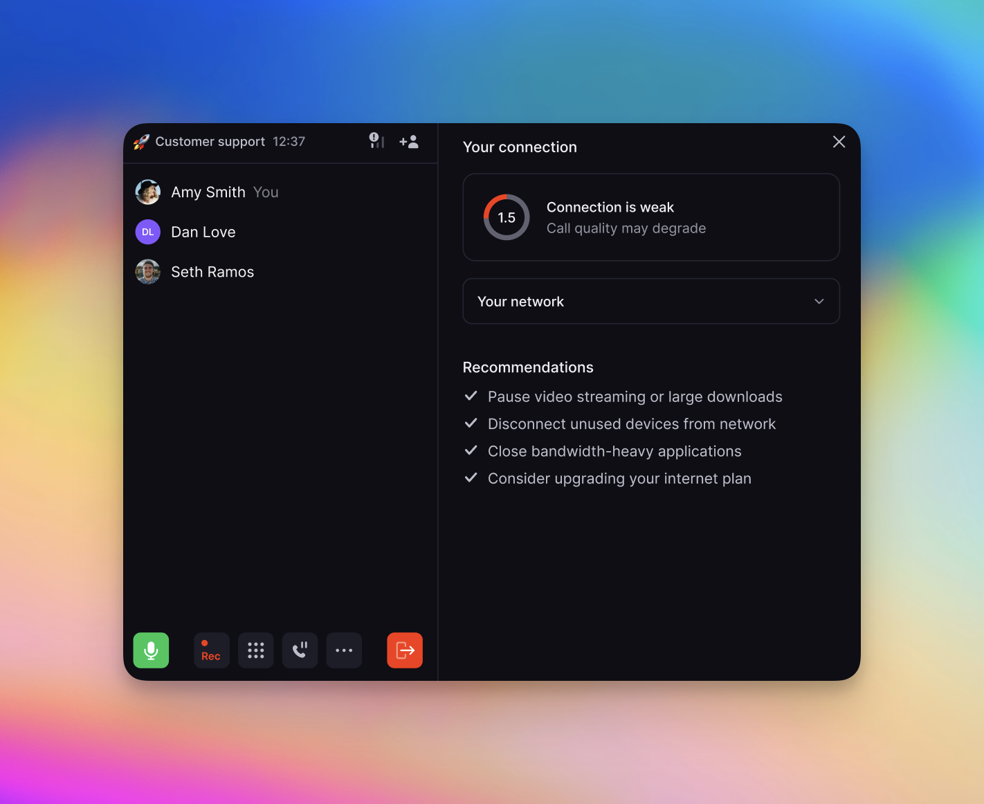 Call Recommendations