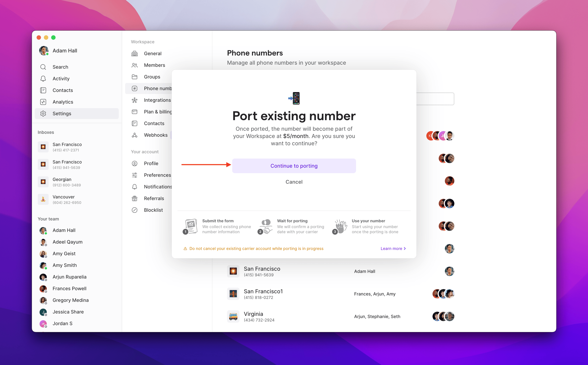Number porting - Quo Resource Center