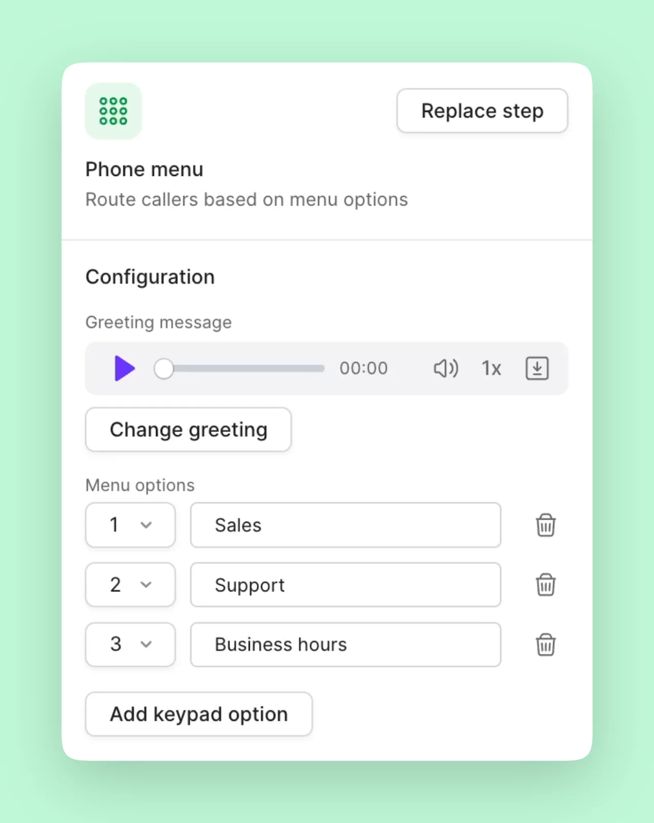 Call Flow 3 Phone Menu Pn