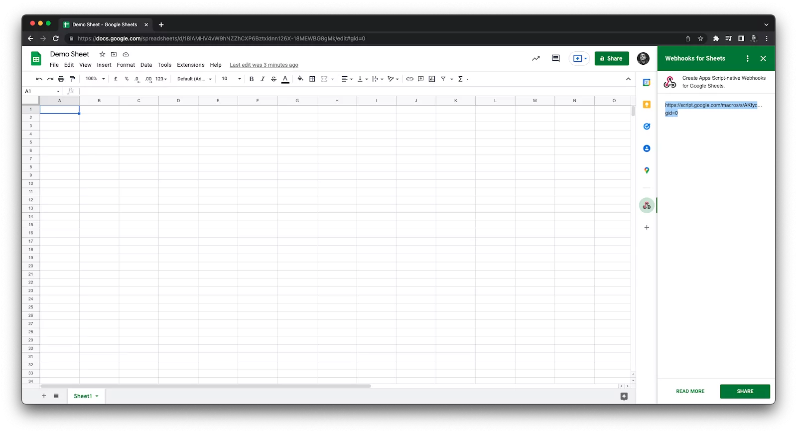 Google Sheet Sona Guide Webhook Pn