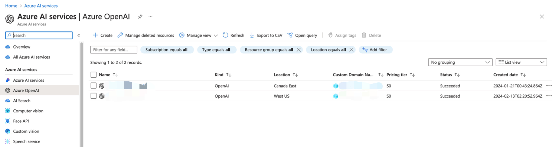 Azure Portal deployments