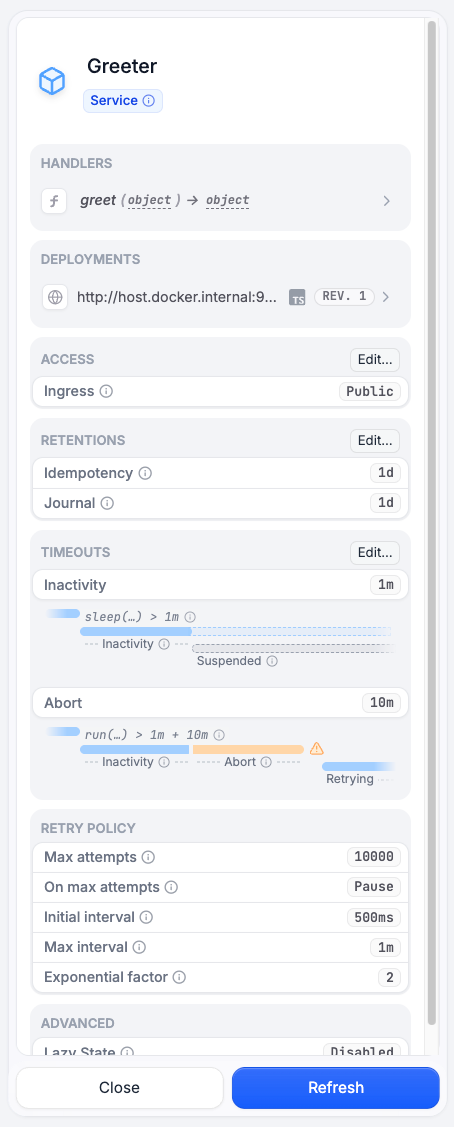 Restart from prefix