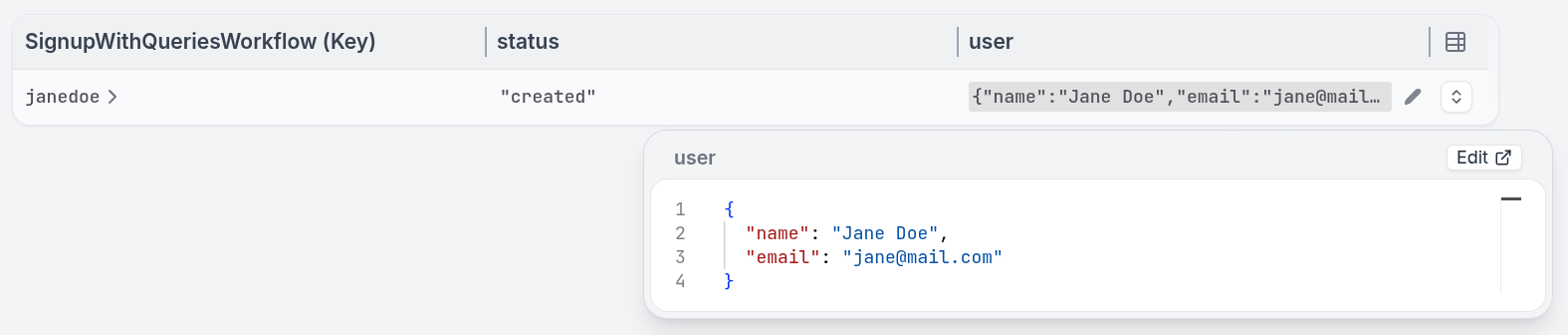 Workflow Queries