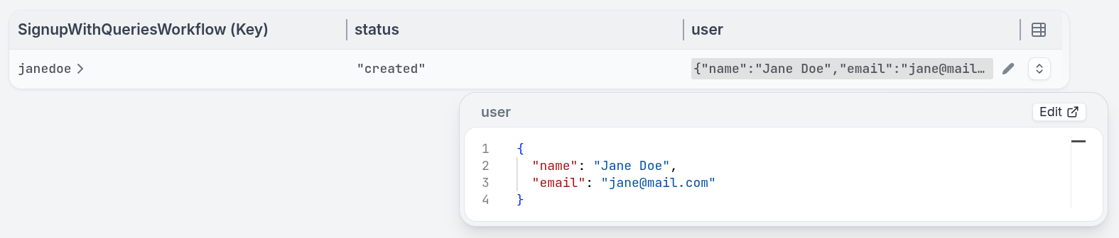 Workflow Queries