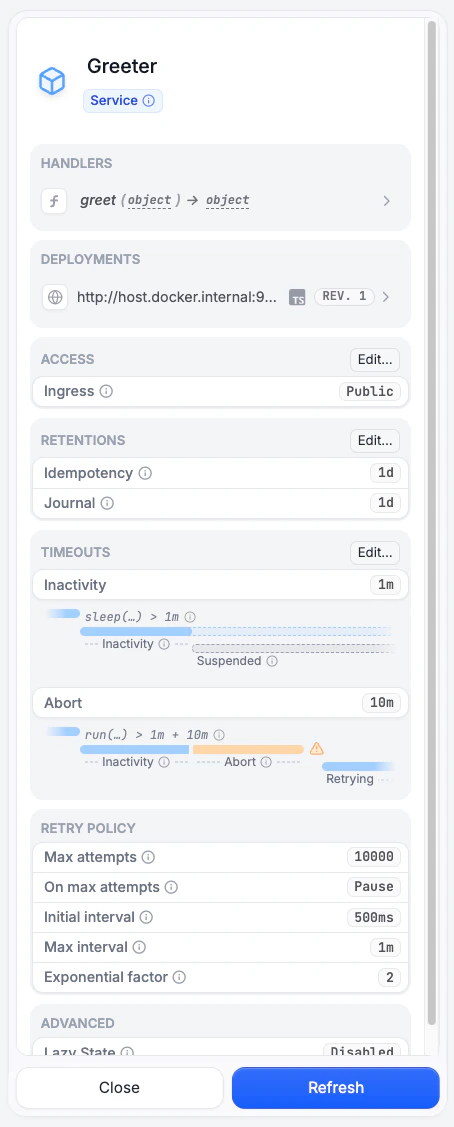 Restart from prefix
