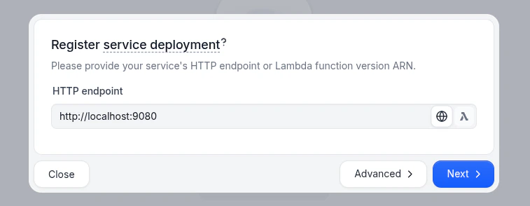 Service Registration