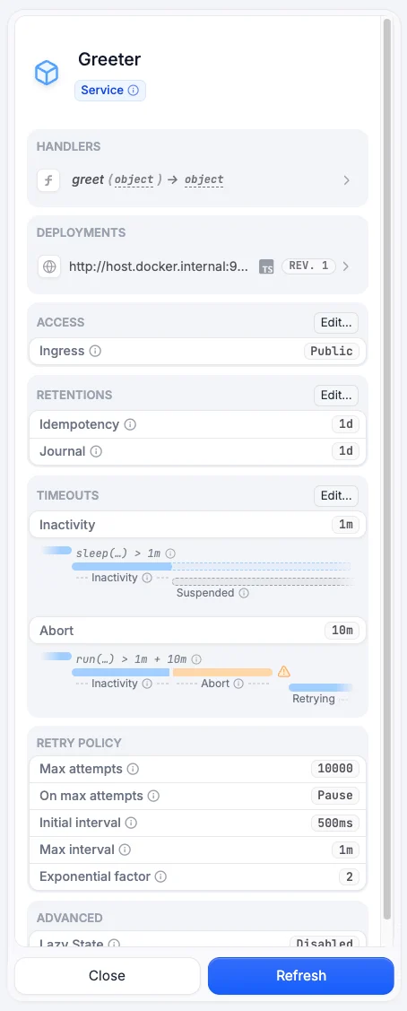 Restart from prefix