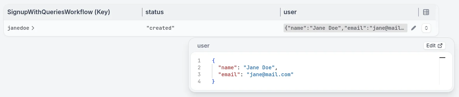 Workflow Queries