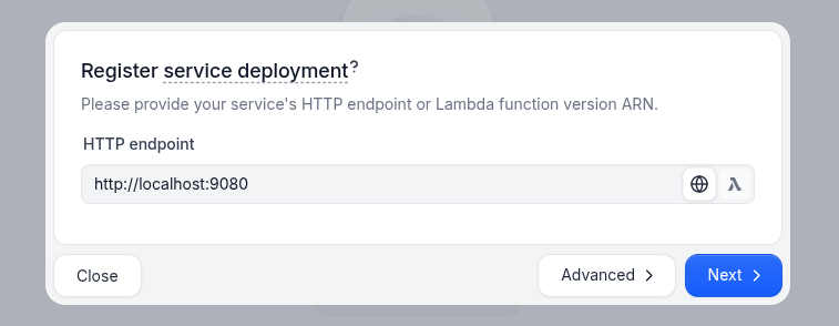 Service Registration