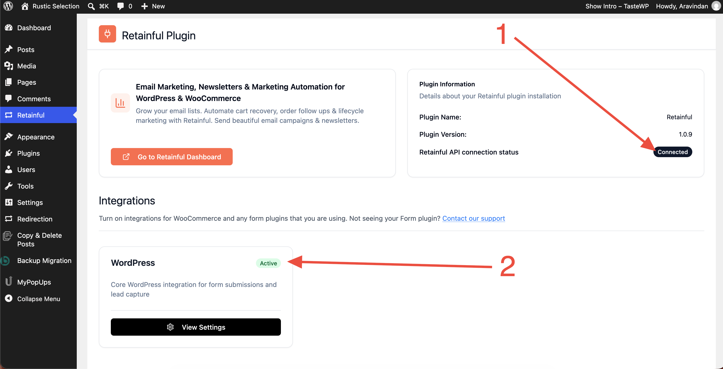 Wordpress Connected