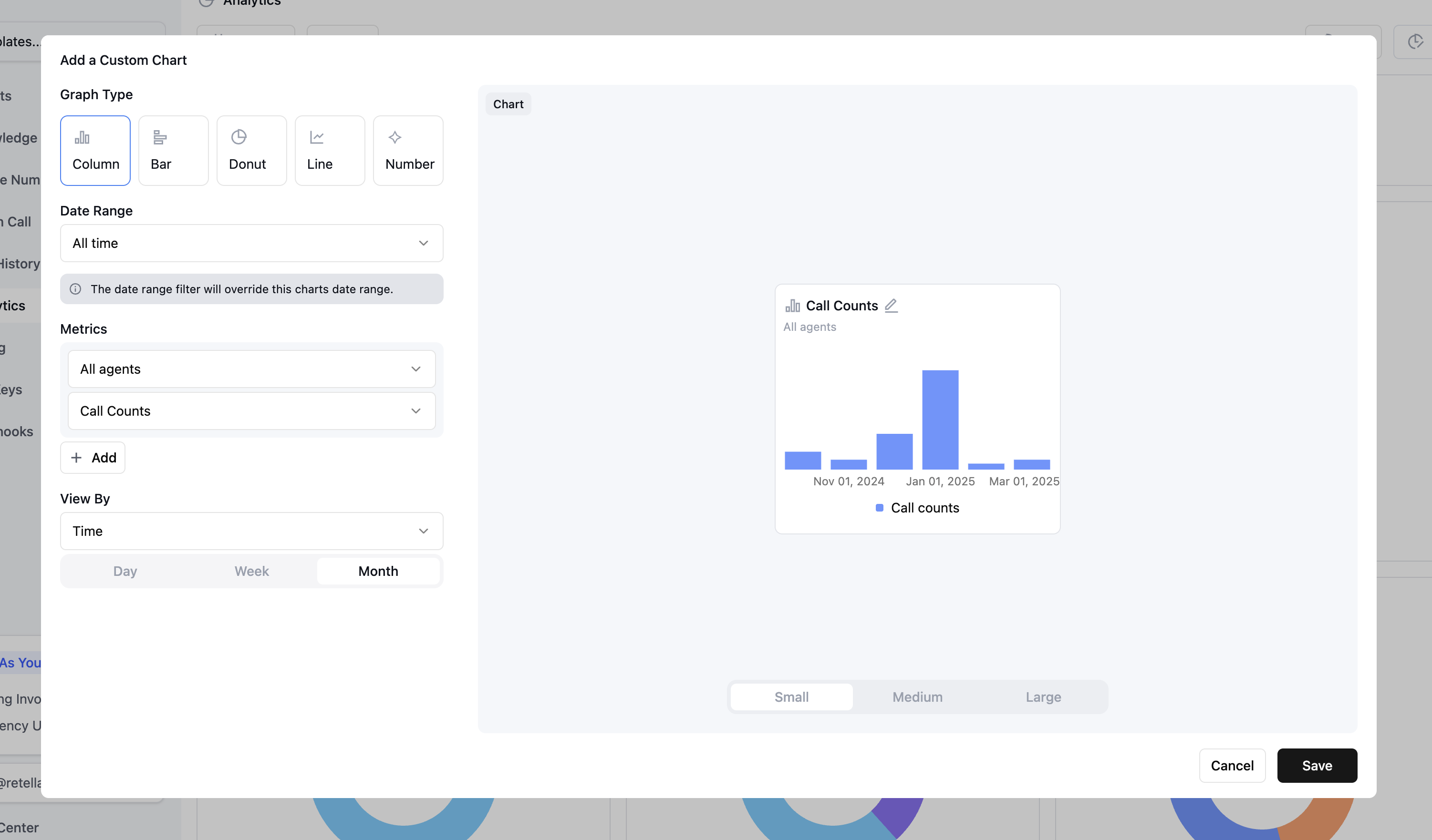 Create chart