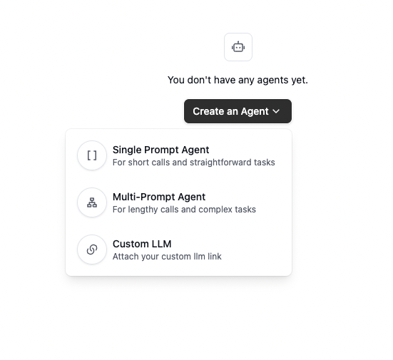 Create Agent Interface