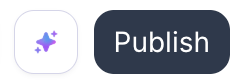 The Conductor sparkle icon in the agent builder toolbar