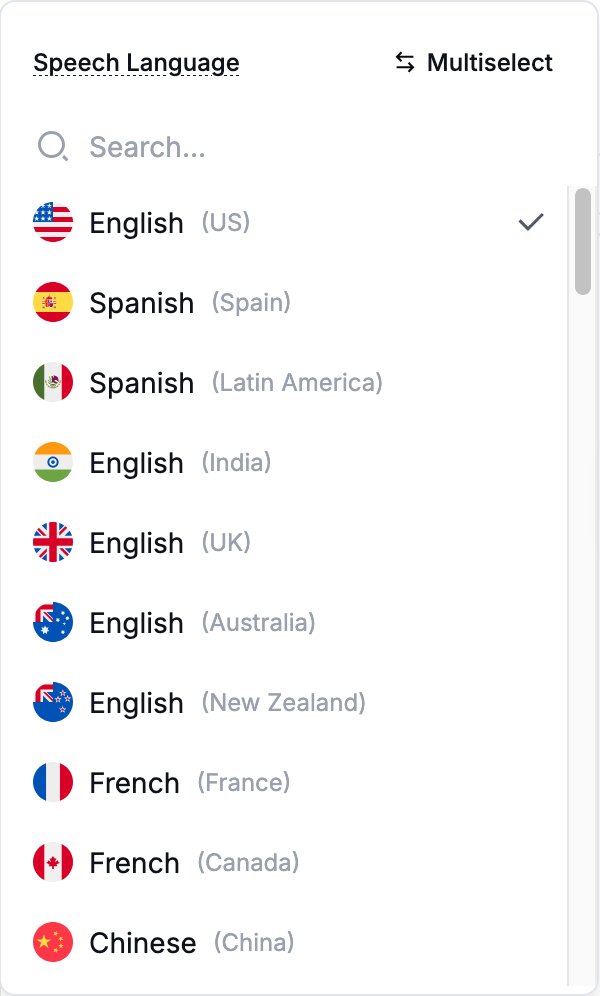 Set language for your agent - Retell AI