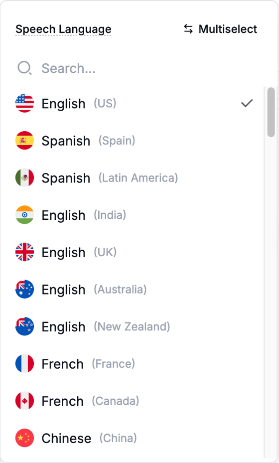 No Language Support Set language for your agent - Retell AI
