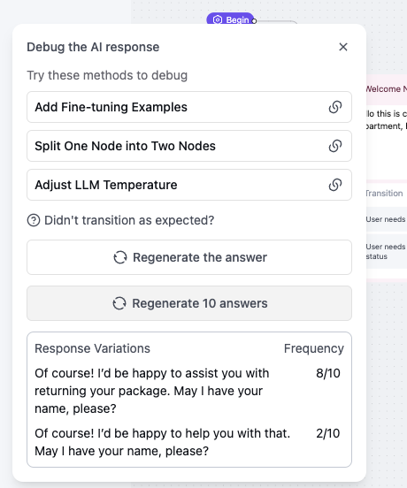 LLM Playground Debug
