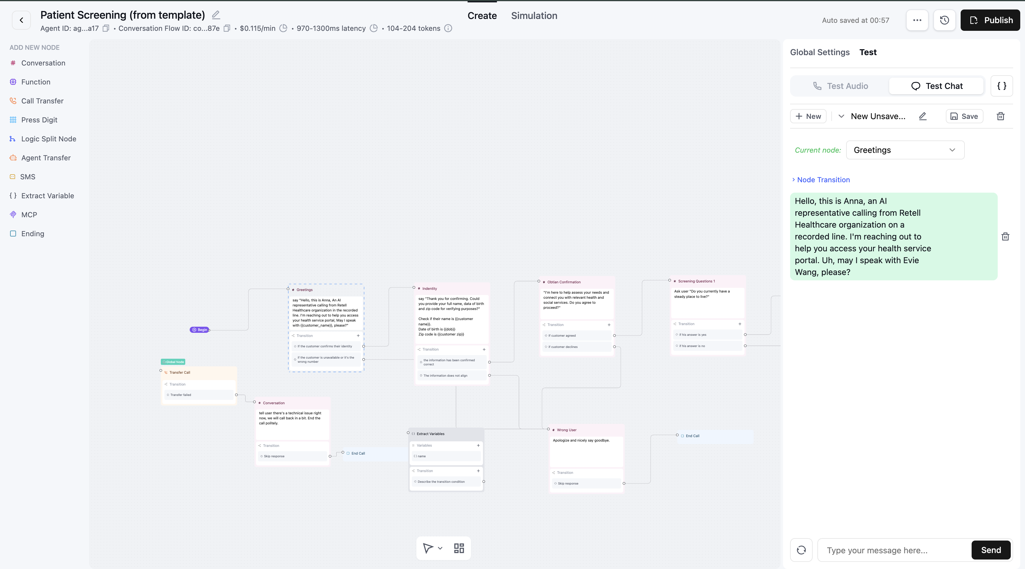 Screenshot of the LLM Playground interface