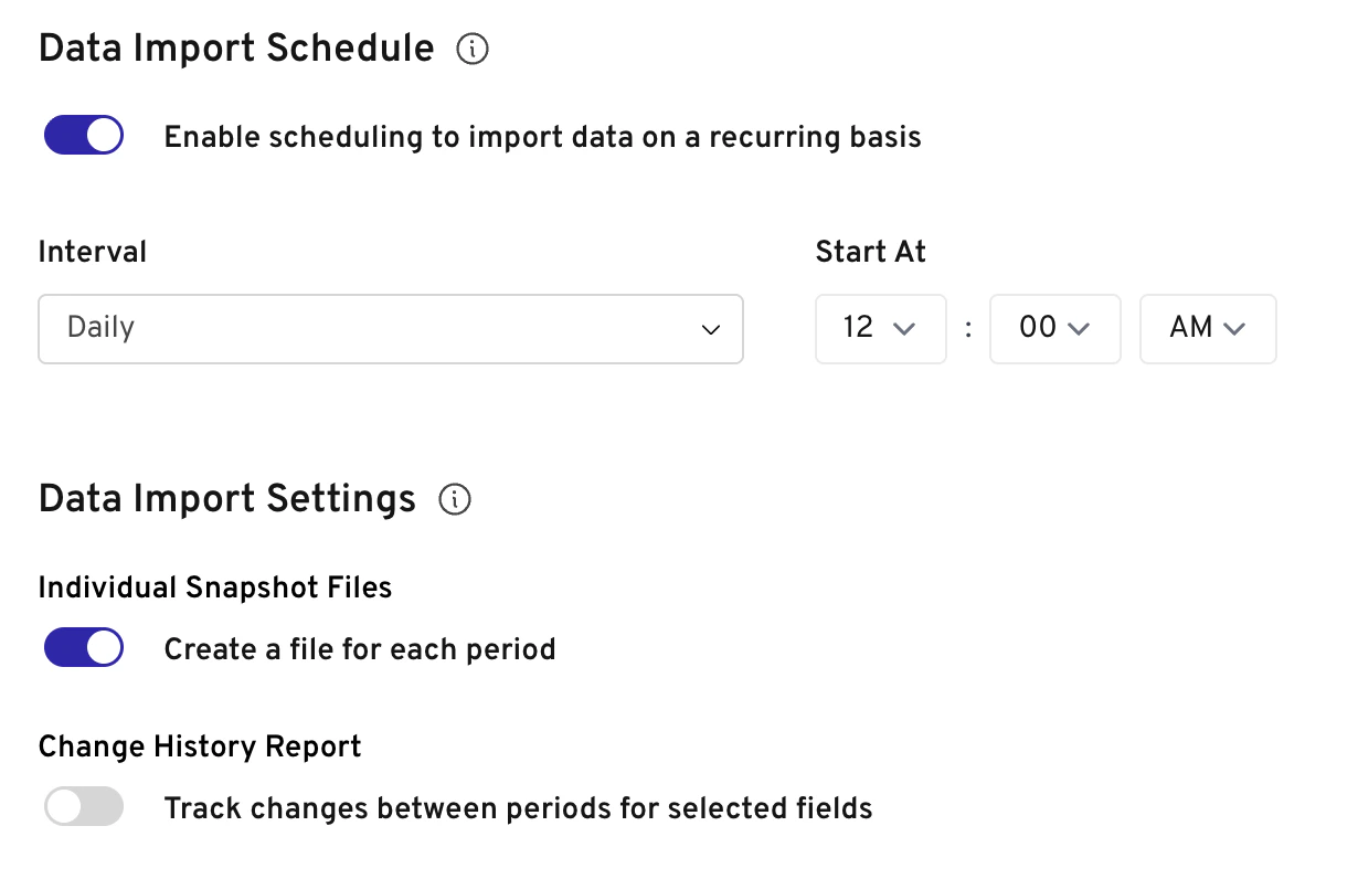 Gigasheet interface showing the HubSpot cron job configuration.