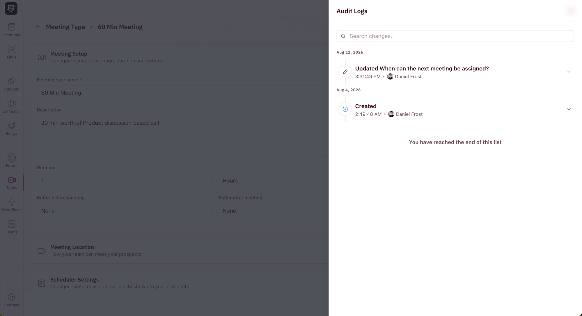 Audit Logs 02 Panel