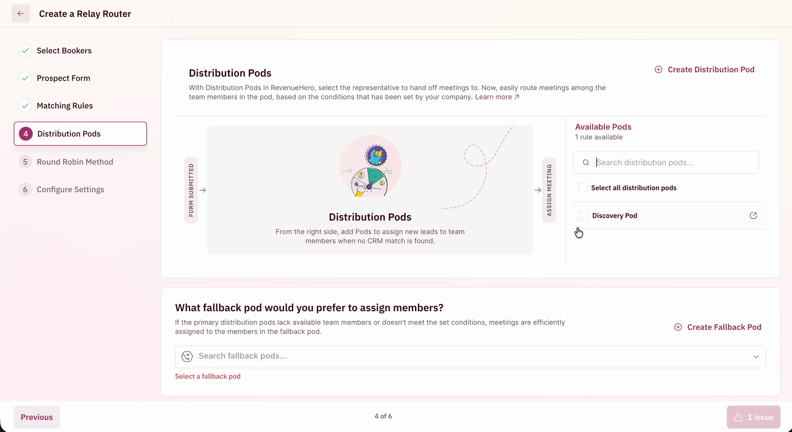 Distribution Rule Add