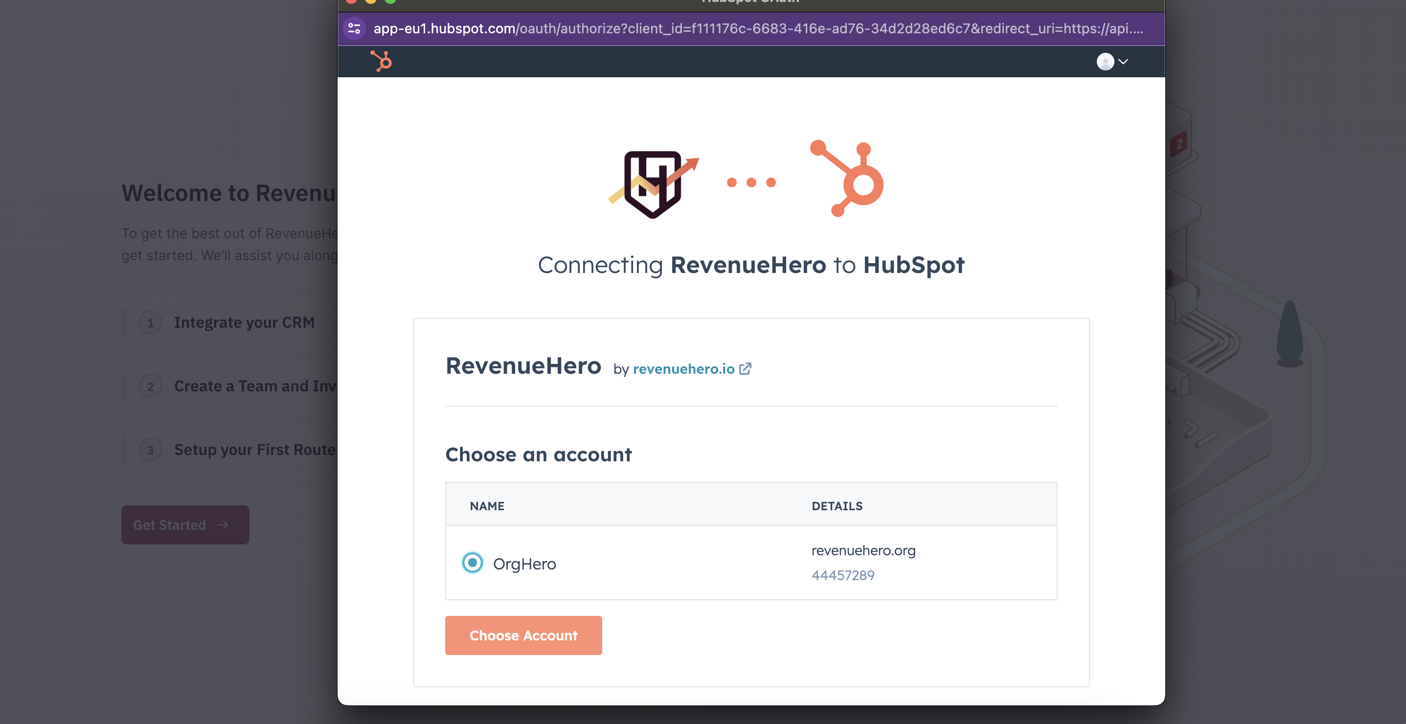How to integrate HubSpot CRM? - RevenueHero Docs