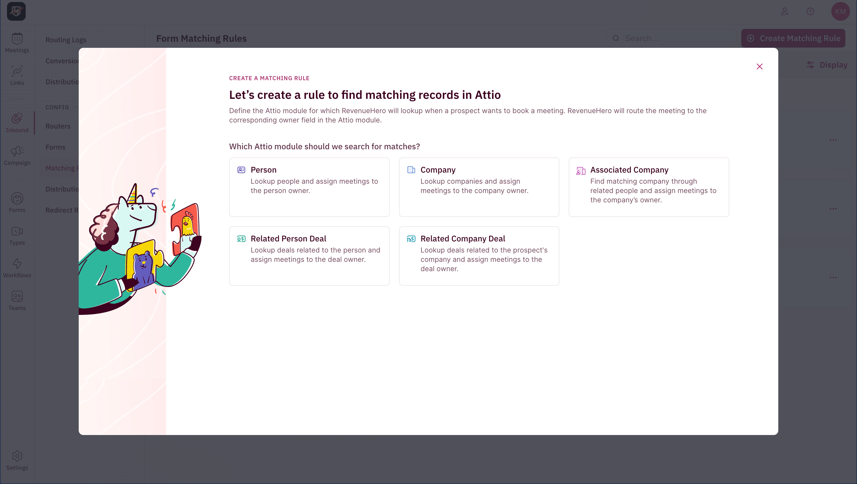 Attio Matching Rule