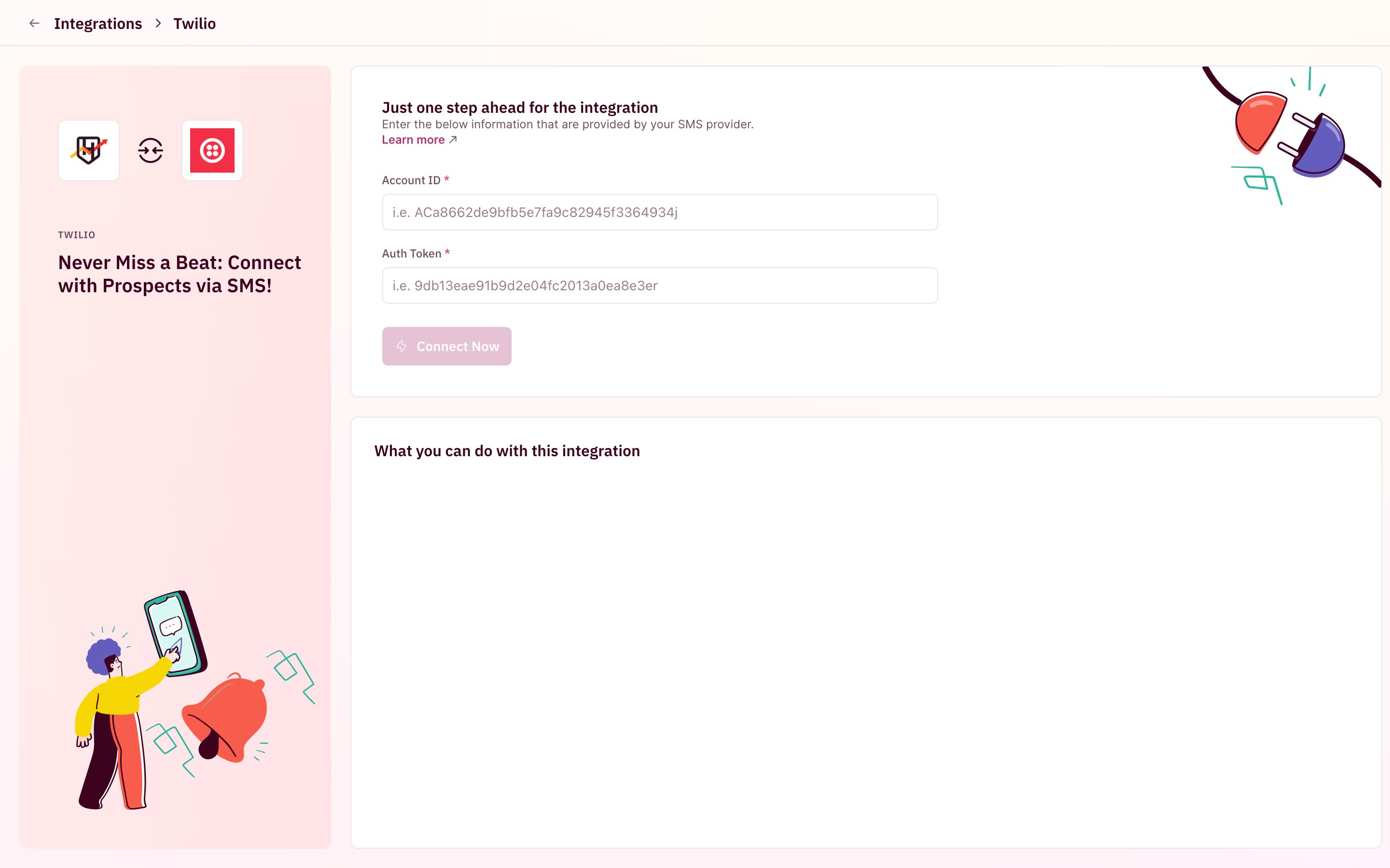 Twilio 02 Connect