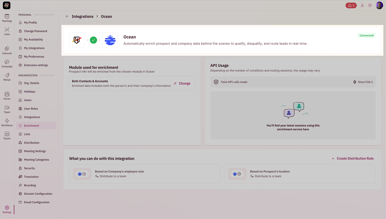 Ocean Connected Successfully