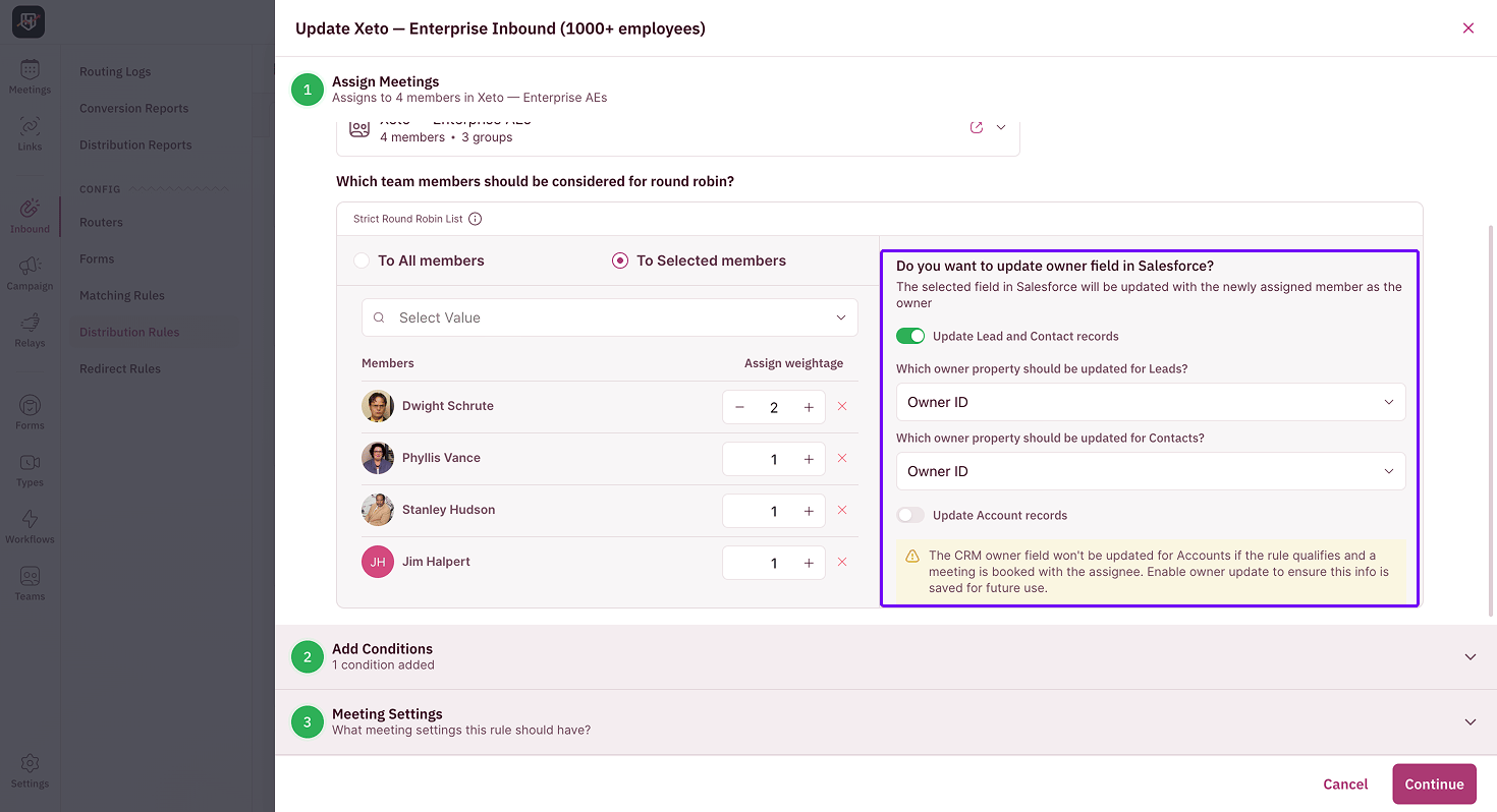 Update Owner In Salesforce