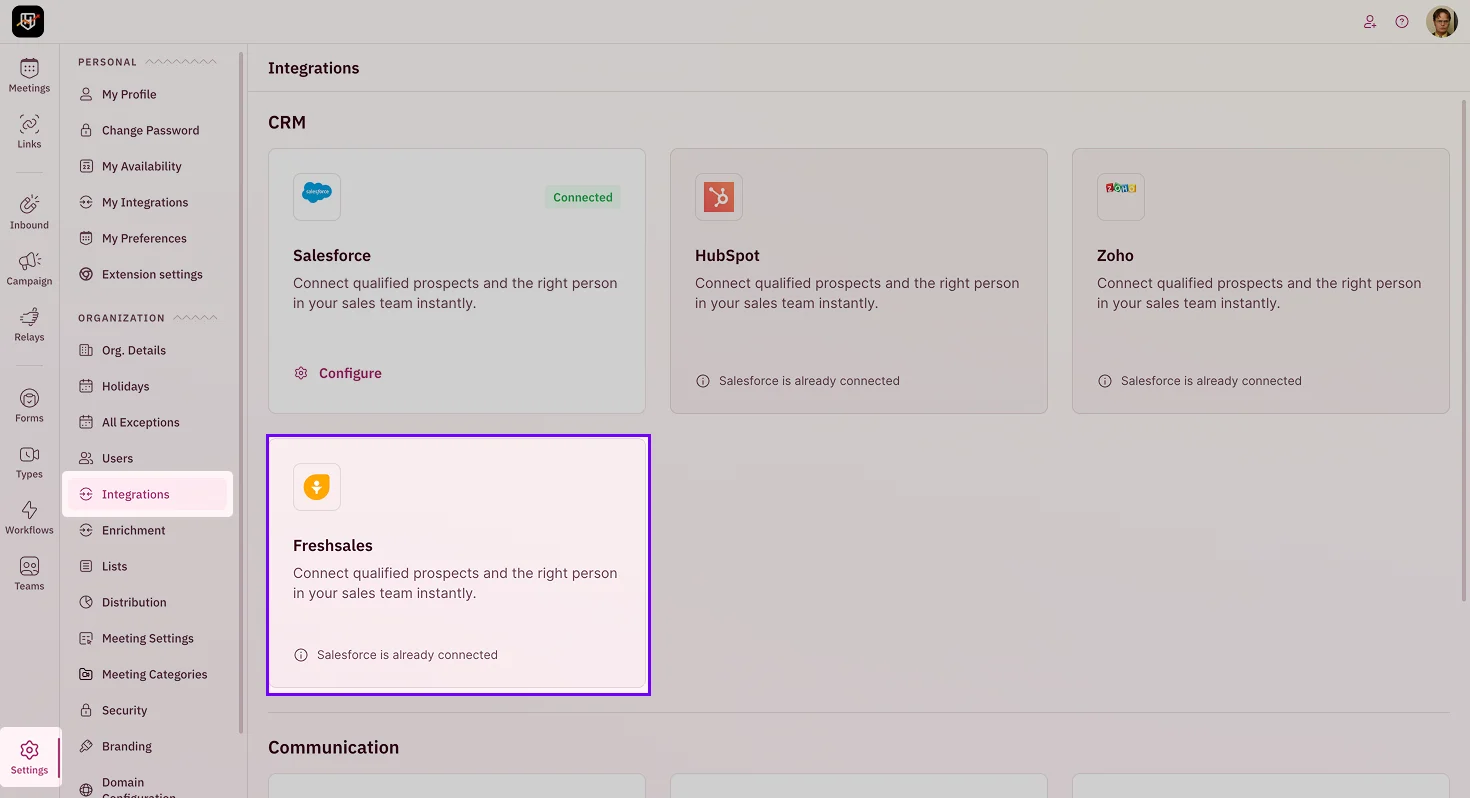 Freshsales Integration