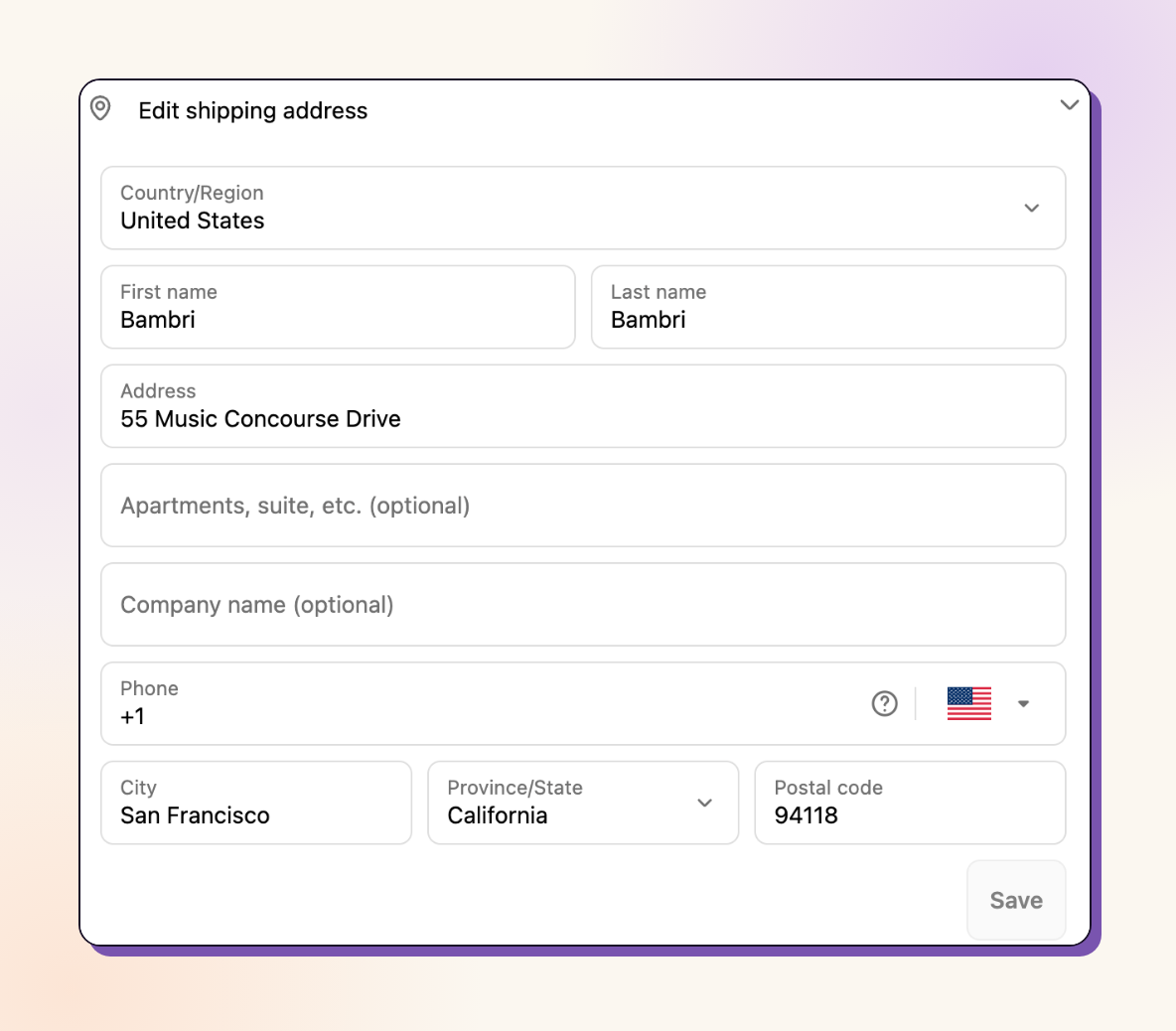 Address Edits - Revize Documentation