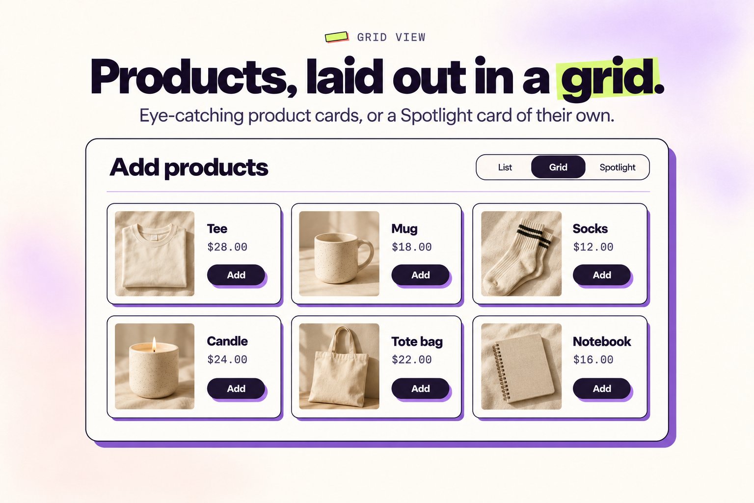 Grid view product upsells layout Grid View for Product Upsells
