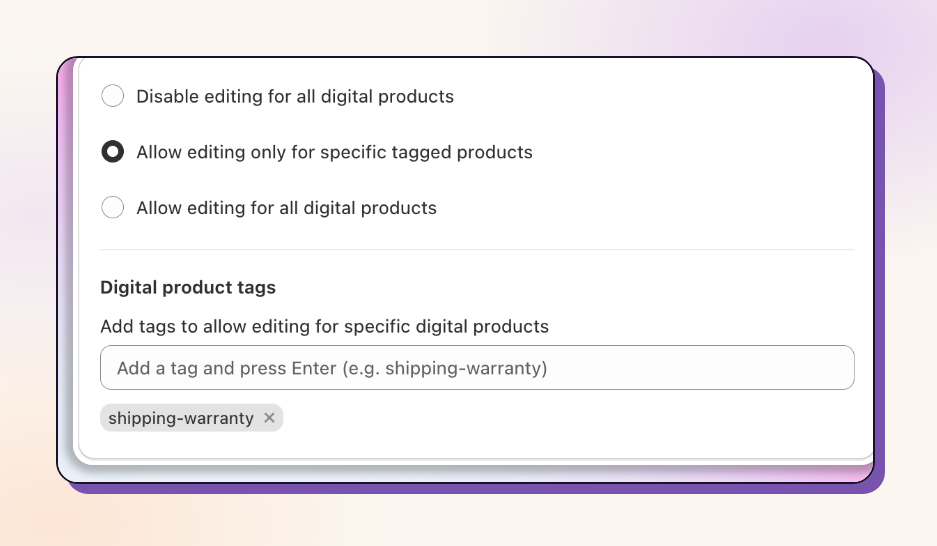 Steuerung der Bearbeitung digitaler Produkte
