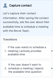 A Contact Collection node on the canvas