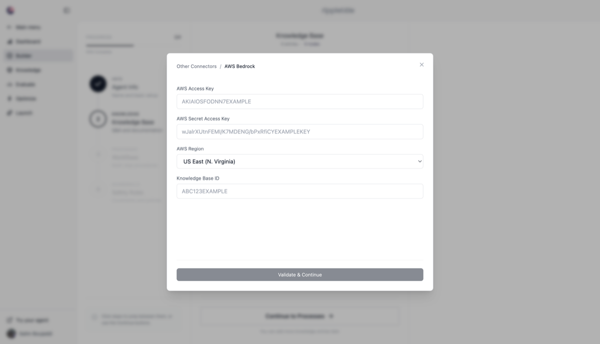 Connect Amazon Bedrock to your agent