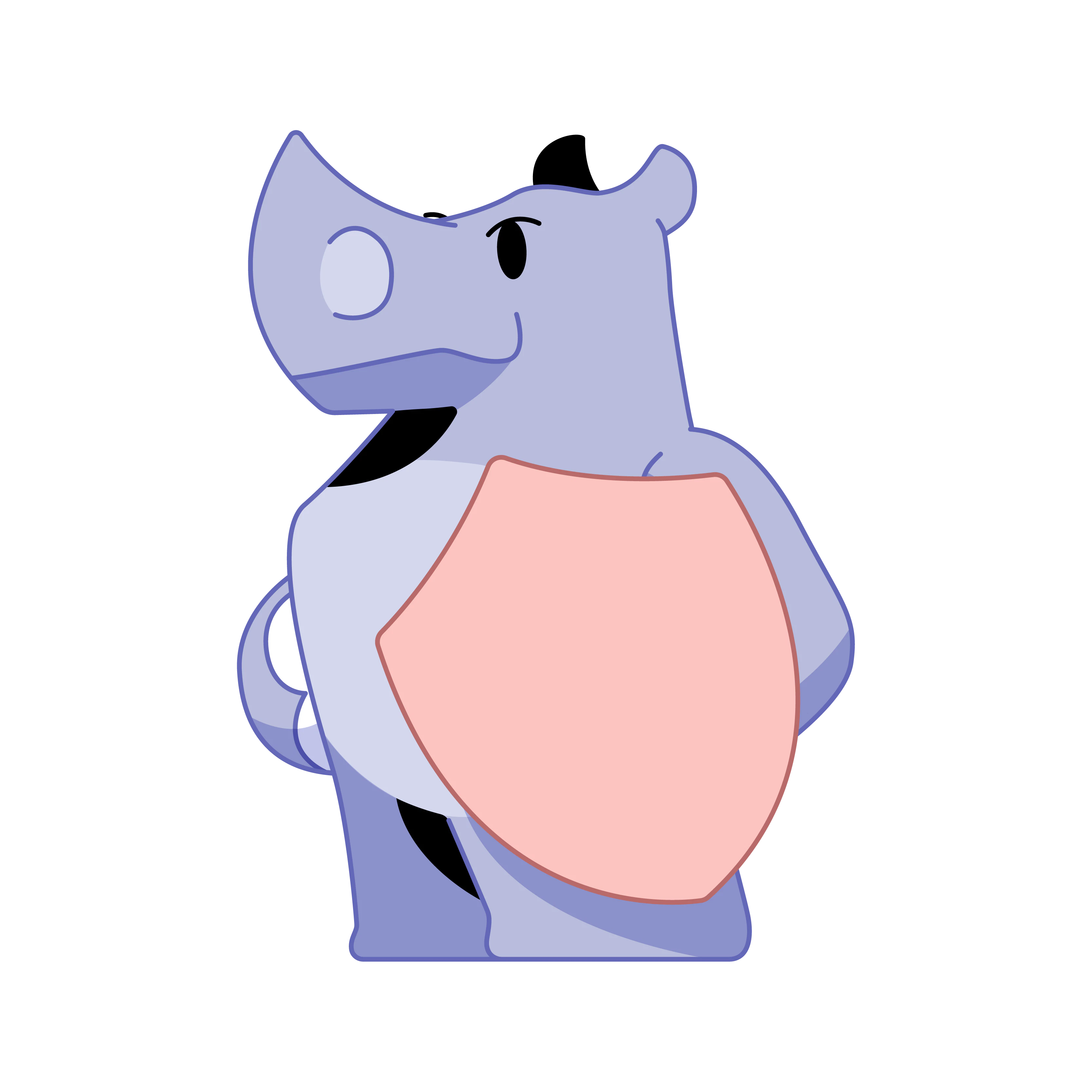 RISE Mascot 3/4 Left