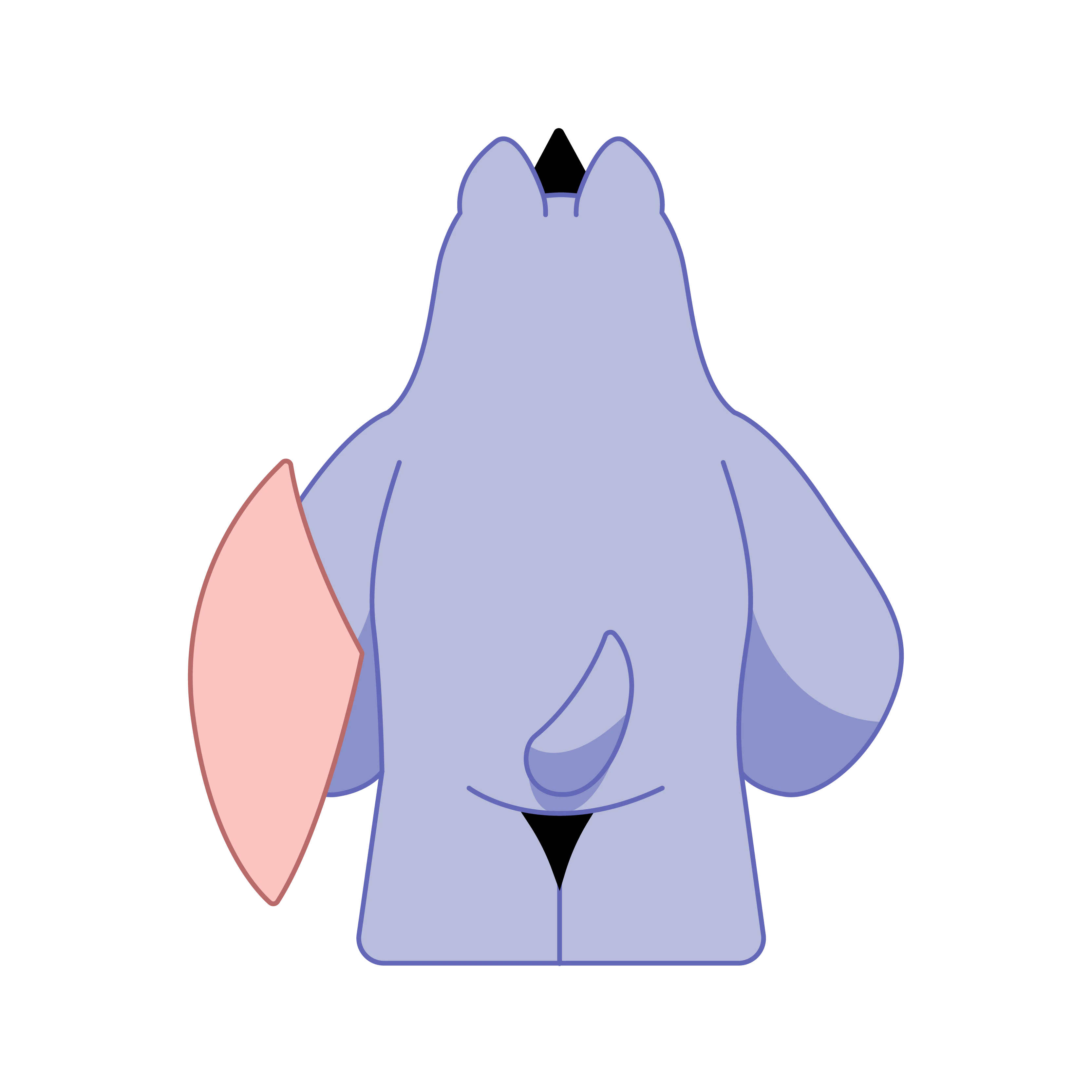 RISE Mascot Back
