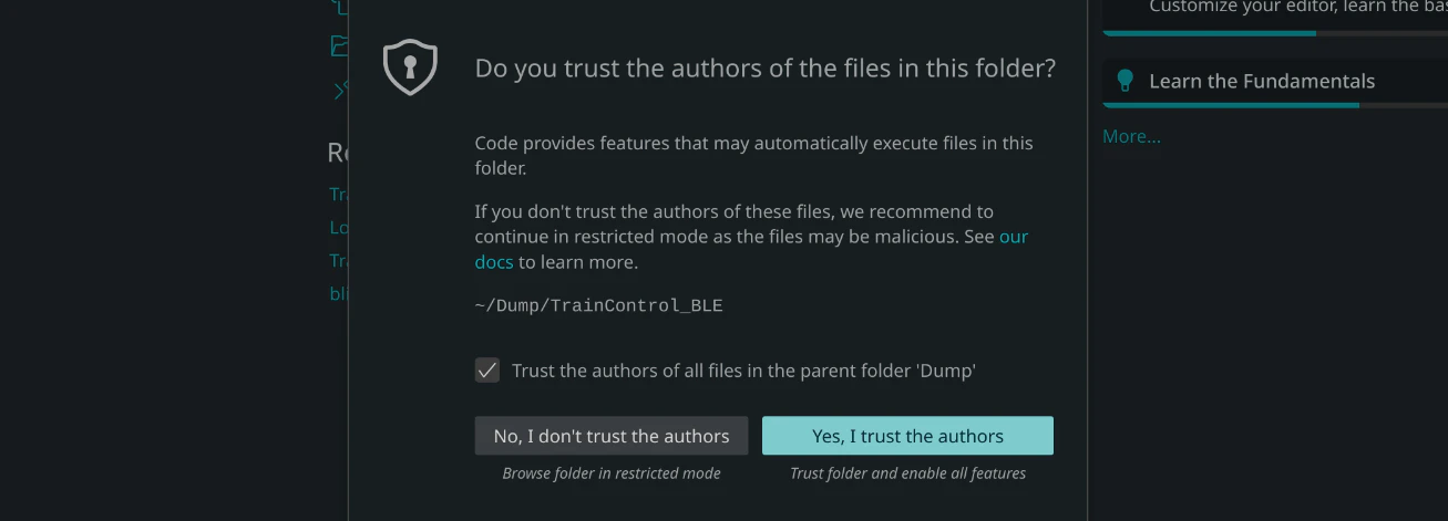 Confirm Trust Authors