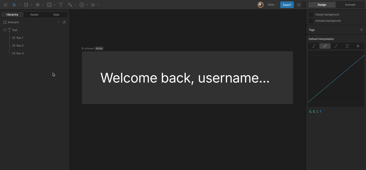 Assign a Text Style to a Text Run