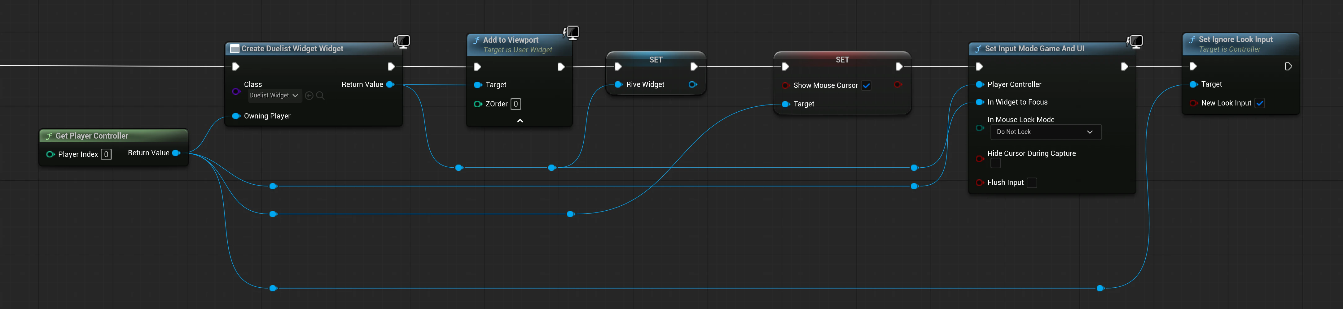 Duelist Add Widget BP