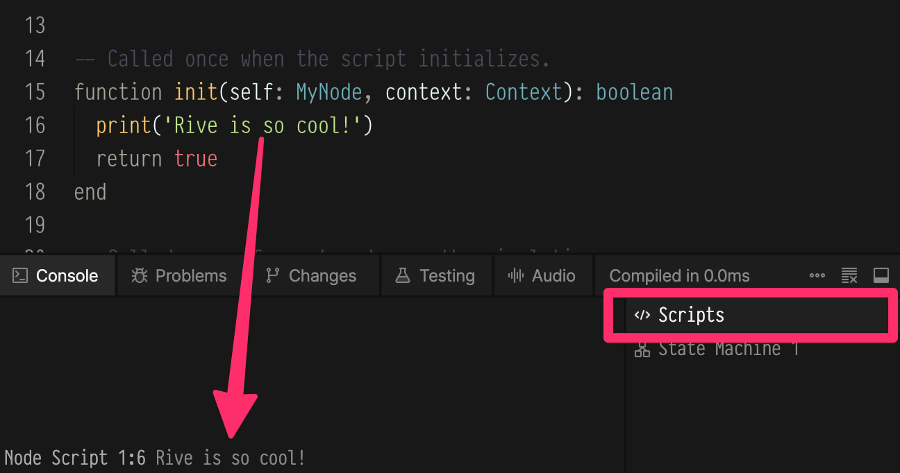 Debug panel toolbar