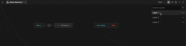 Reorder state machine layers