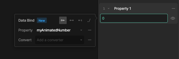 Bind Property