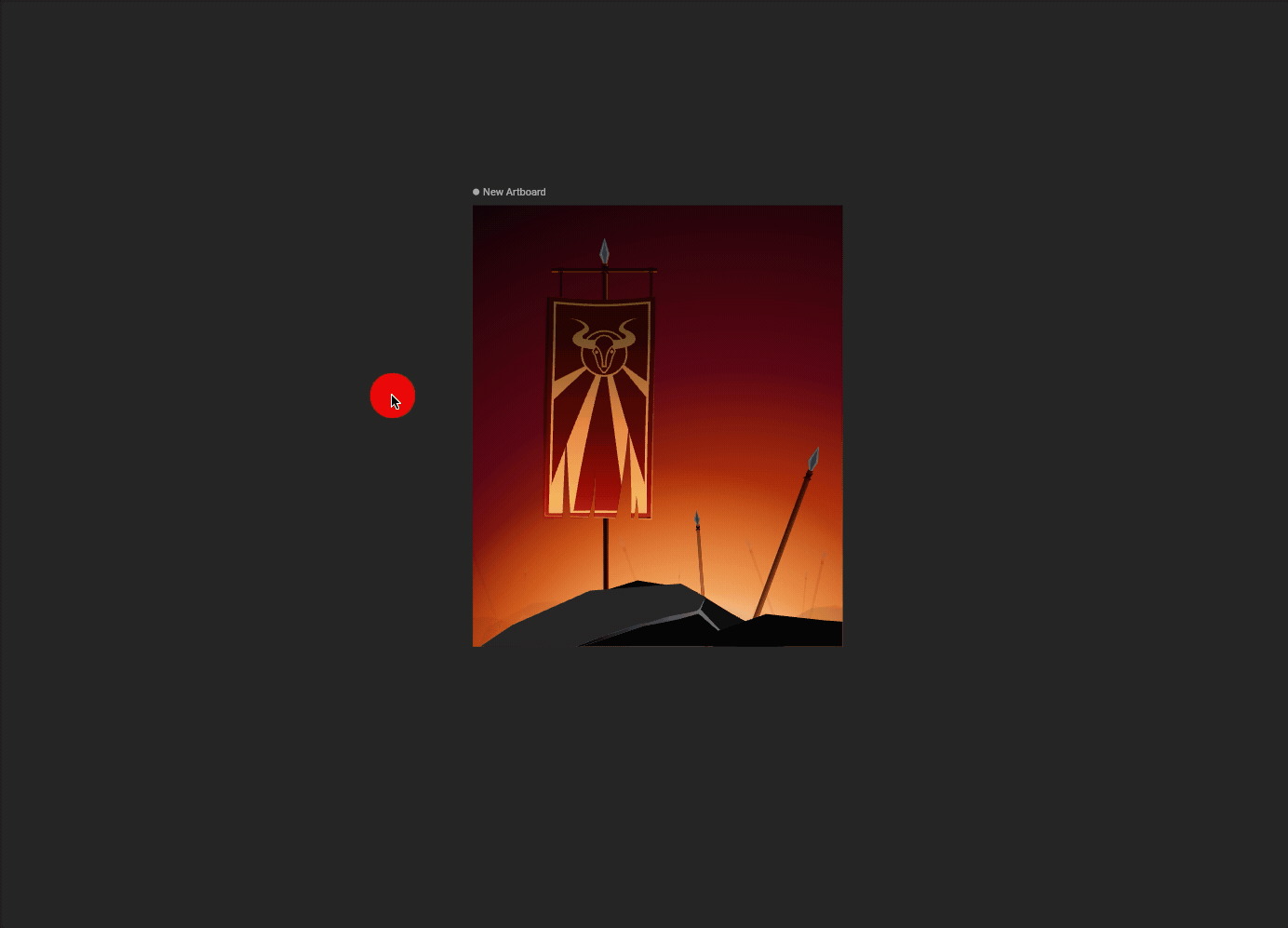 Panning the stage