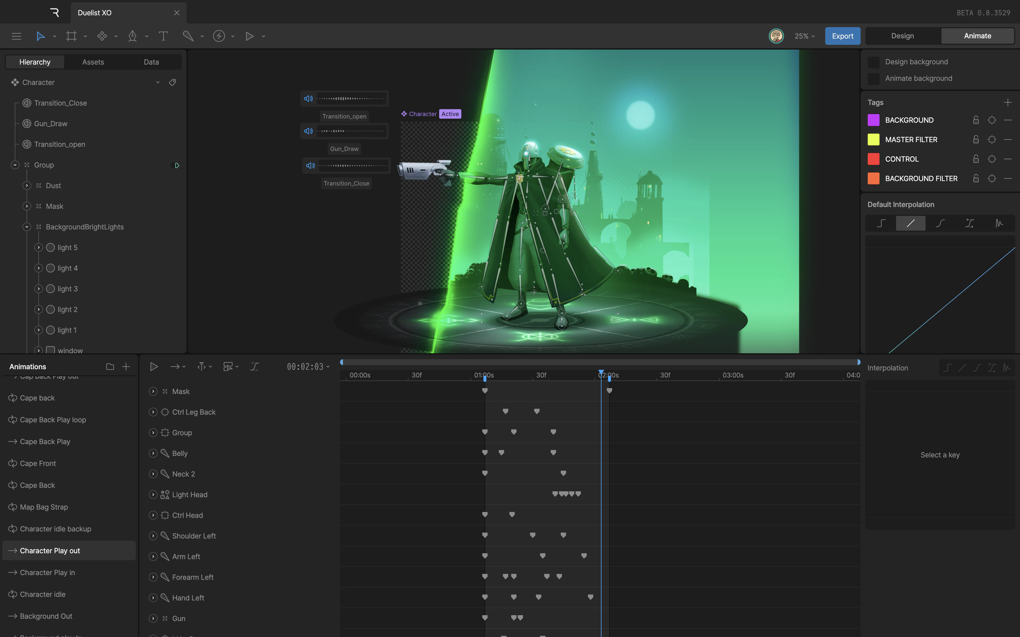 Animate Mode